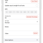 Intensity - Progression Based Workout Tracking App for iOS & Android